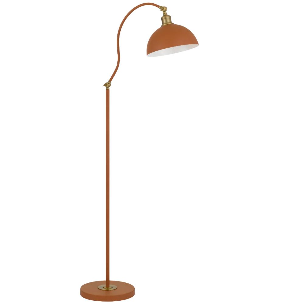 Telbix Brevik Floor Lamp Orange - Image 3