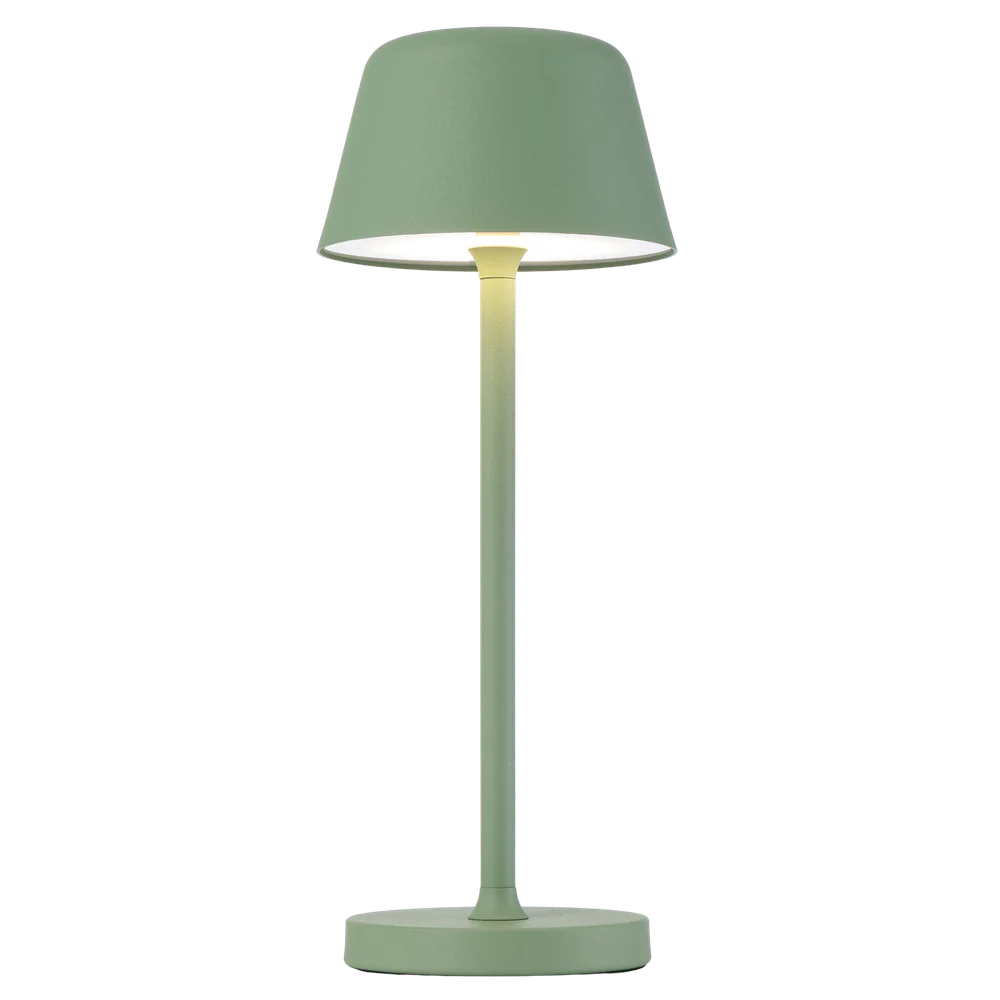 Telbix Briana Rechargeable Table Lamp Green - Image 6