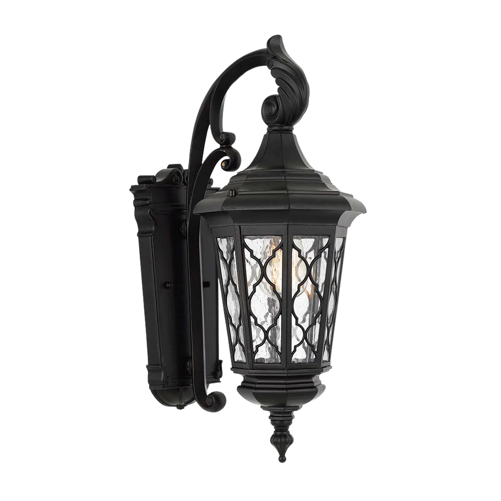 Telbix Brinley 35 Exterior Wall Light Black - Image 5