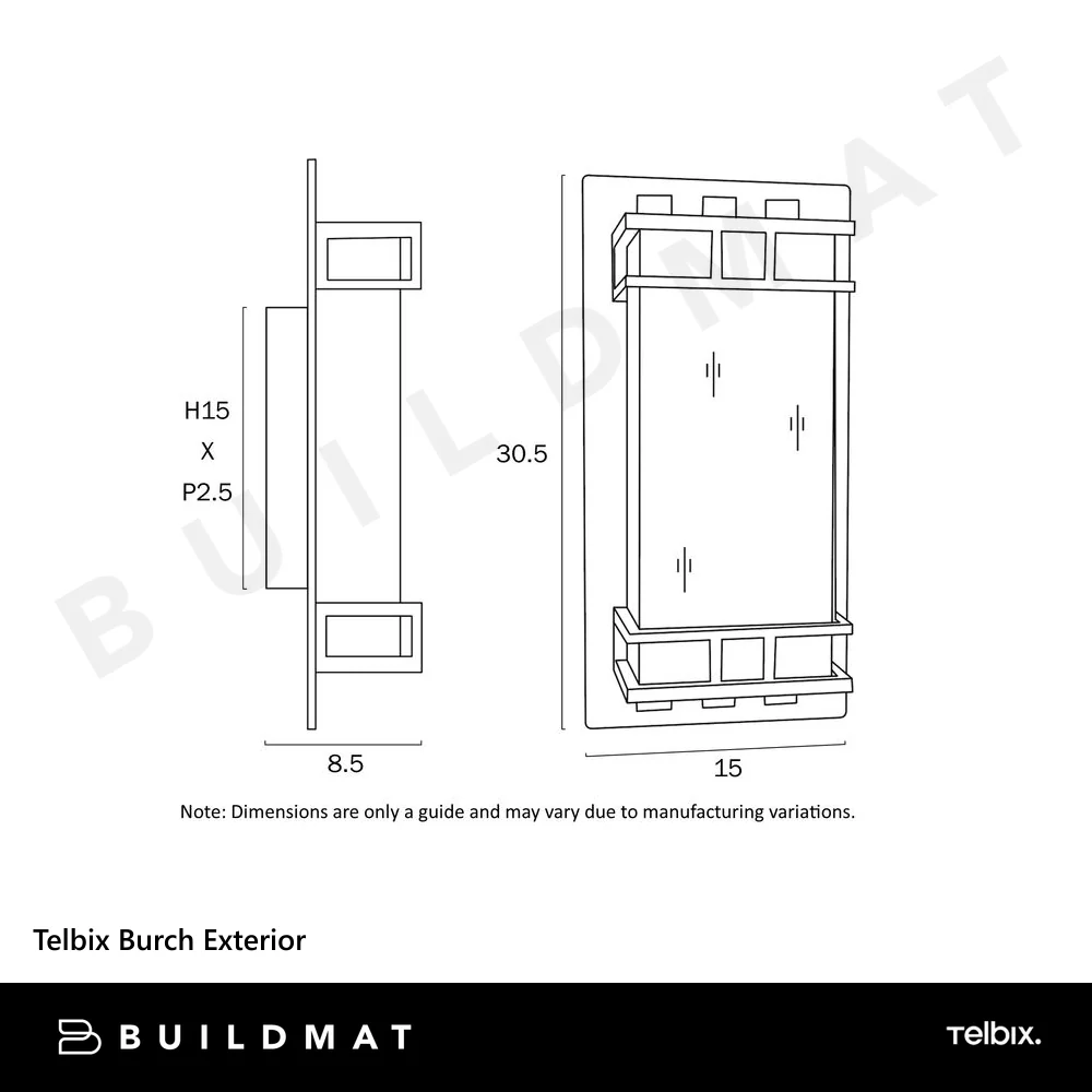 Telbix Burch Exterior Black - Image 5