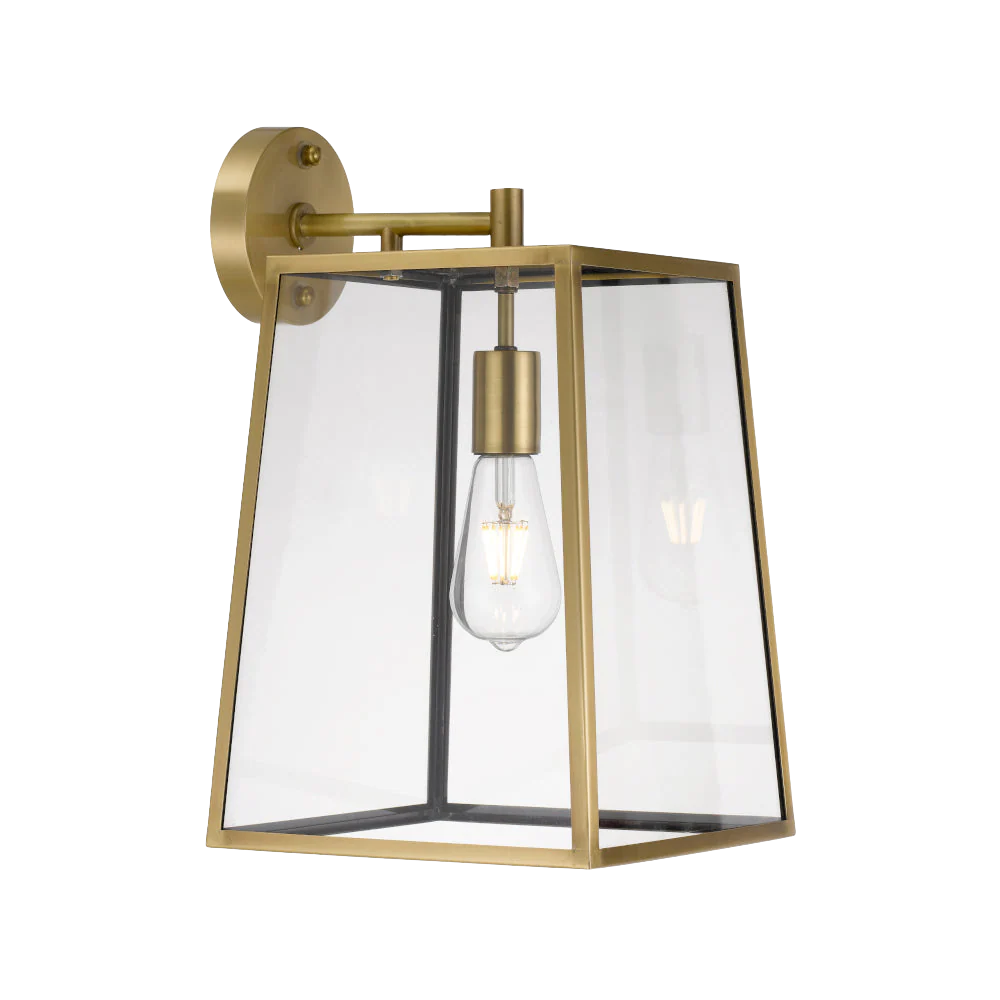 Telbix Cantena 25 Solid Brass Wall Light Antique Brass - Image 5
