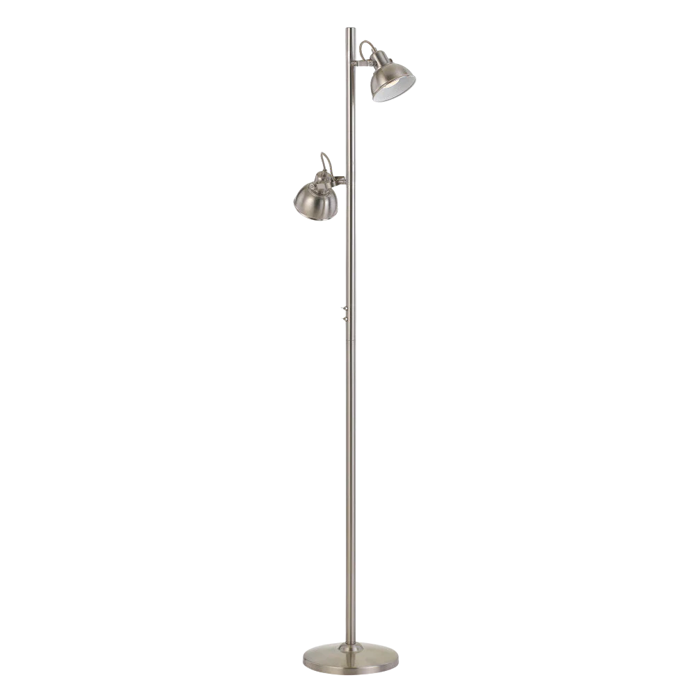 Telbix Carson Floor Lamp Nickel - Image 6