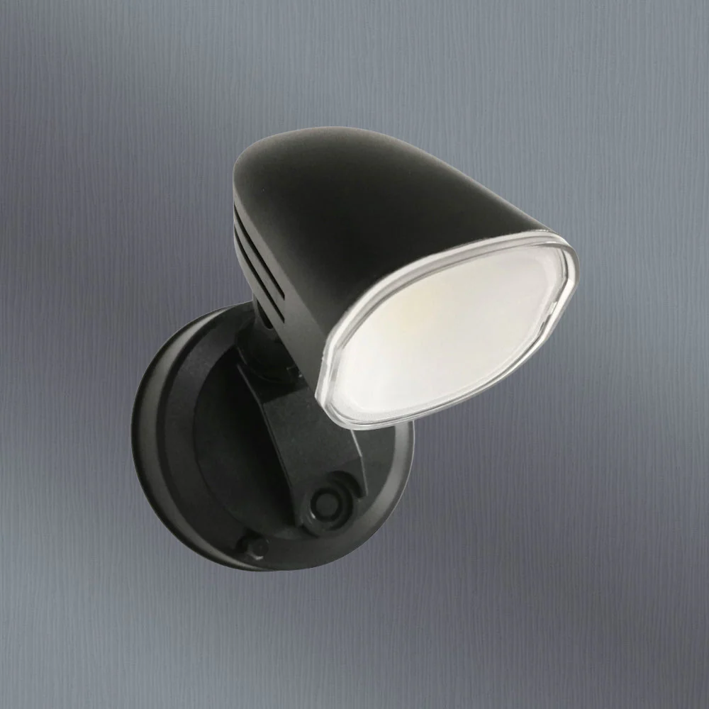 Telbix Clarion Single Exterior Spot Black - Image 2