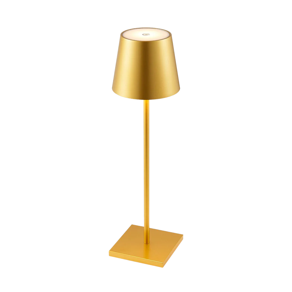 Telbix Clio Rechargeable Table Lamp Gold - Image 3