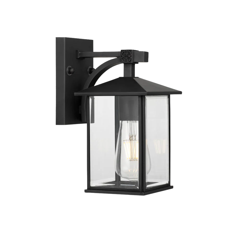 Telbix Coby 15 Solid Brass Exterior Wall Light Black - Image 3