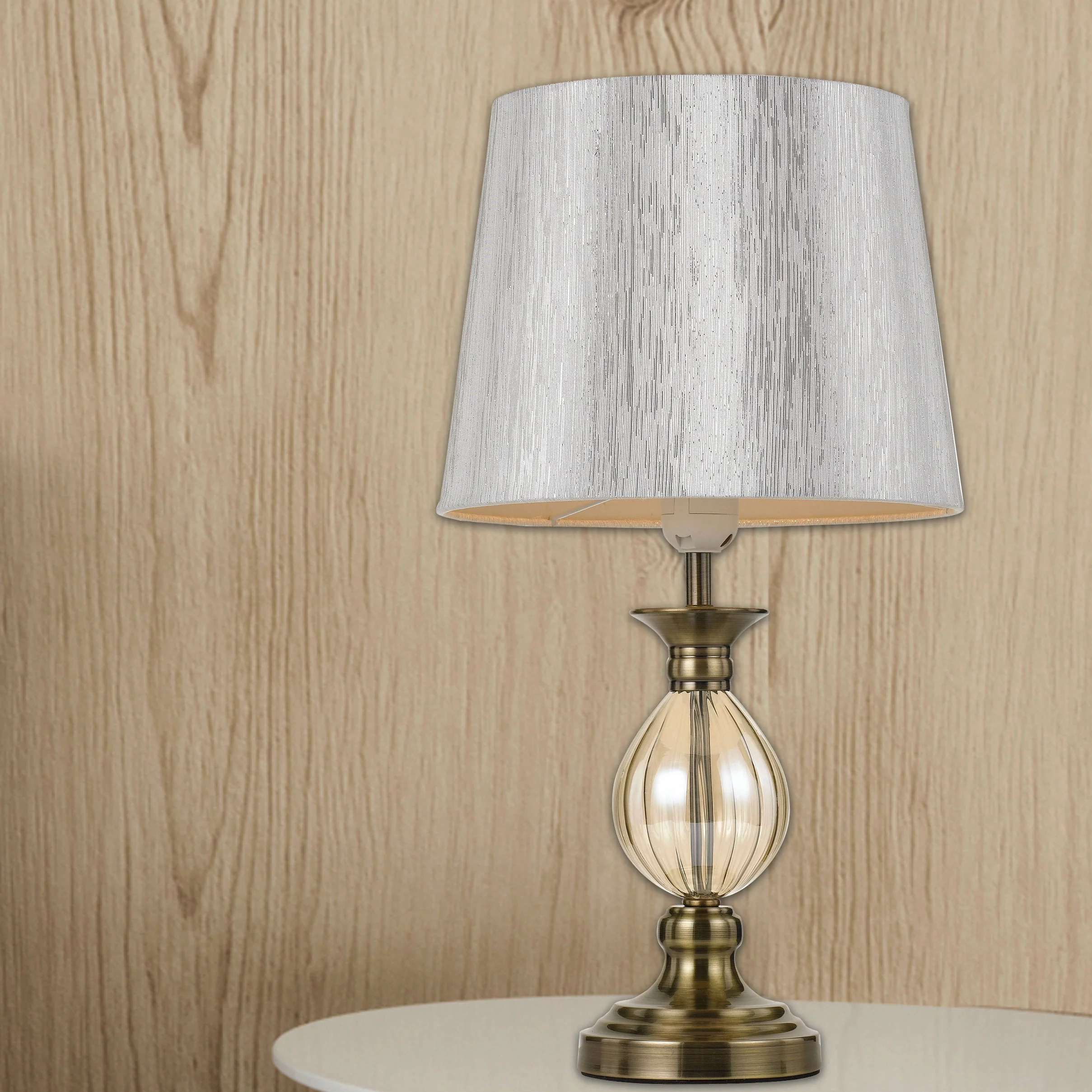 Telbix Crest Table Lamp Antique Brass - Image 2