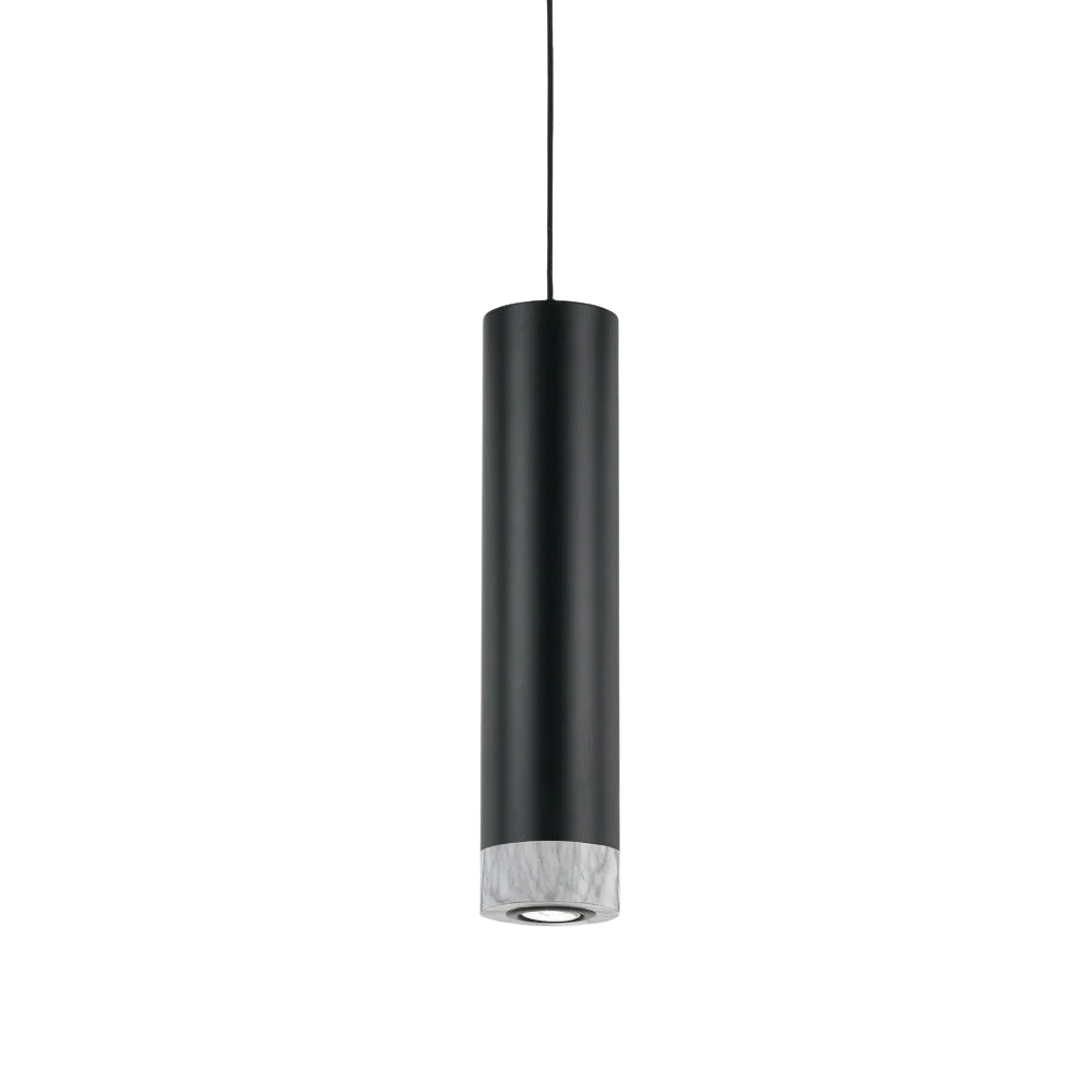 Telbix Dakota Pendant Black Matt Marble
