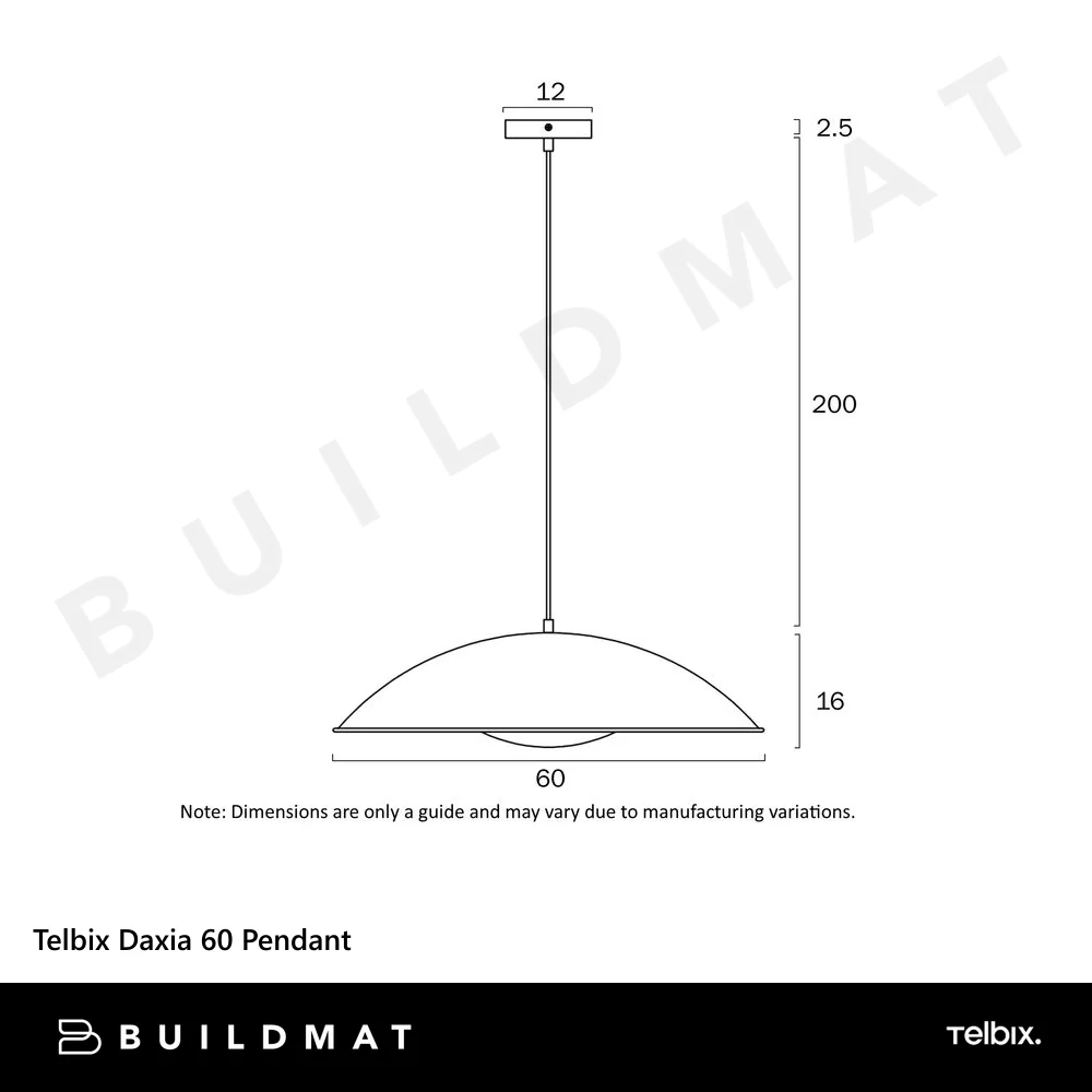 Telbix Daxia 60 Pendant White - Image 7