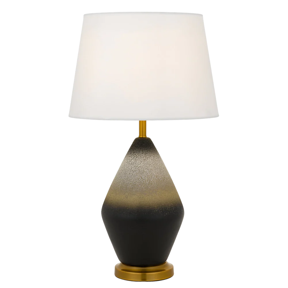 Telbix Debi Ceramic Table Lamp Grey
