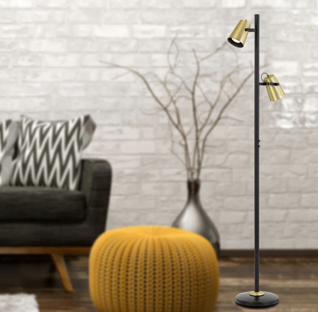 Telbix Deny Floor Lamp Black - Image 2
