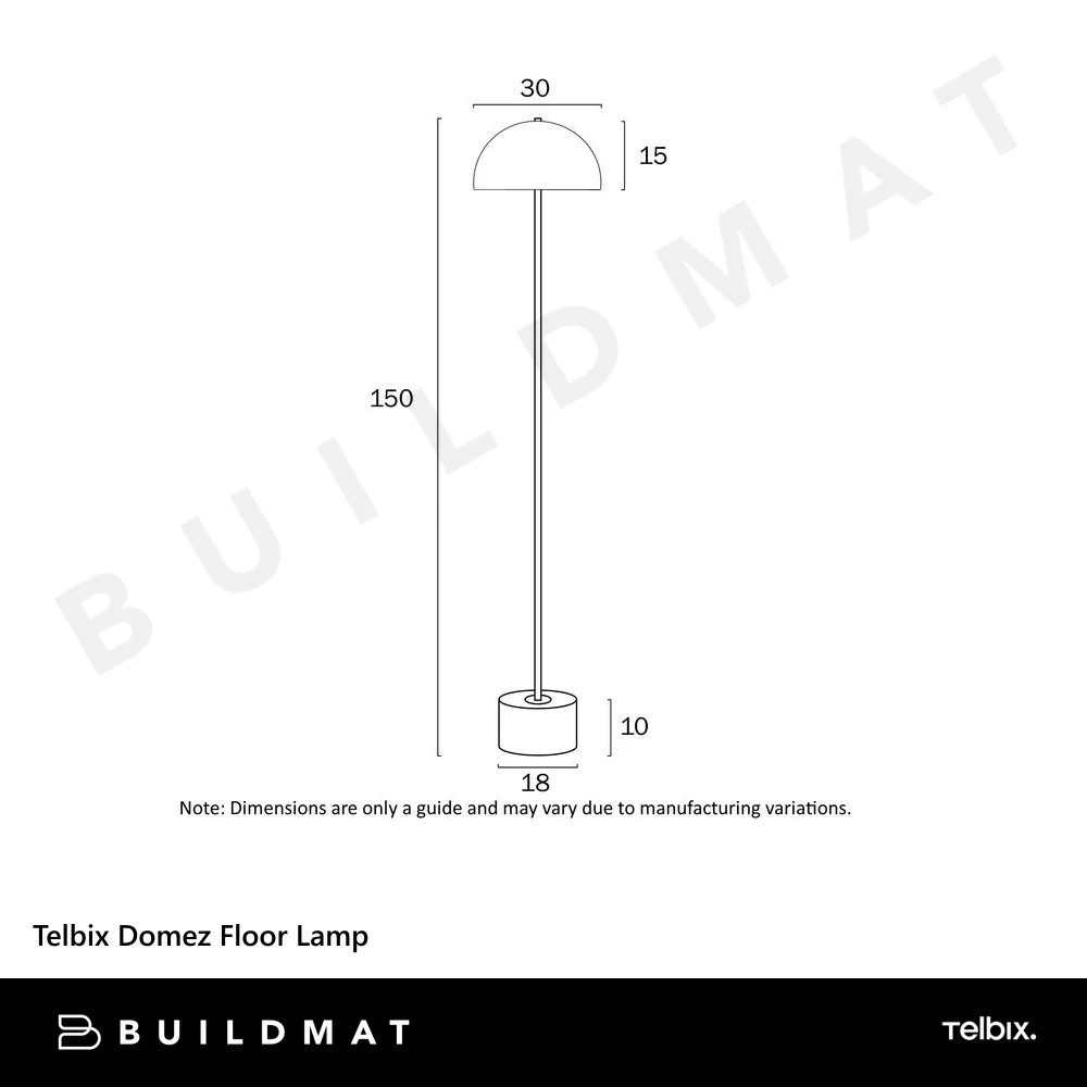 Telbix Domez Floor Lamp Bronze - Image 5