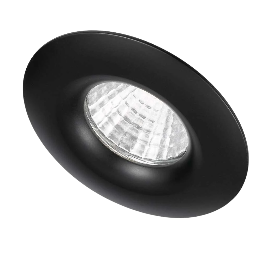 Telbix Duro Round Stair Down Light Black 5000K - Image 5