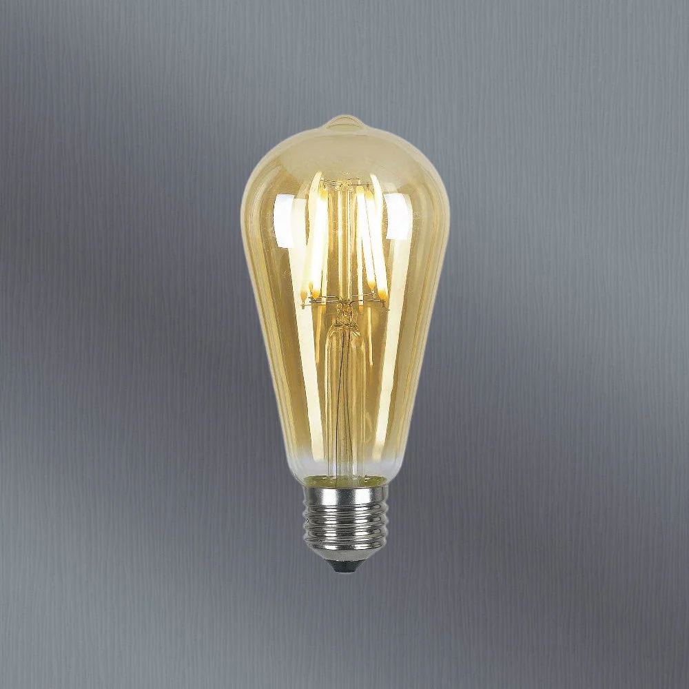 Telbix E27 4W Led Pilot Globe Amber Non Dim 3000K - Image 2