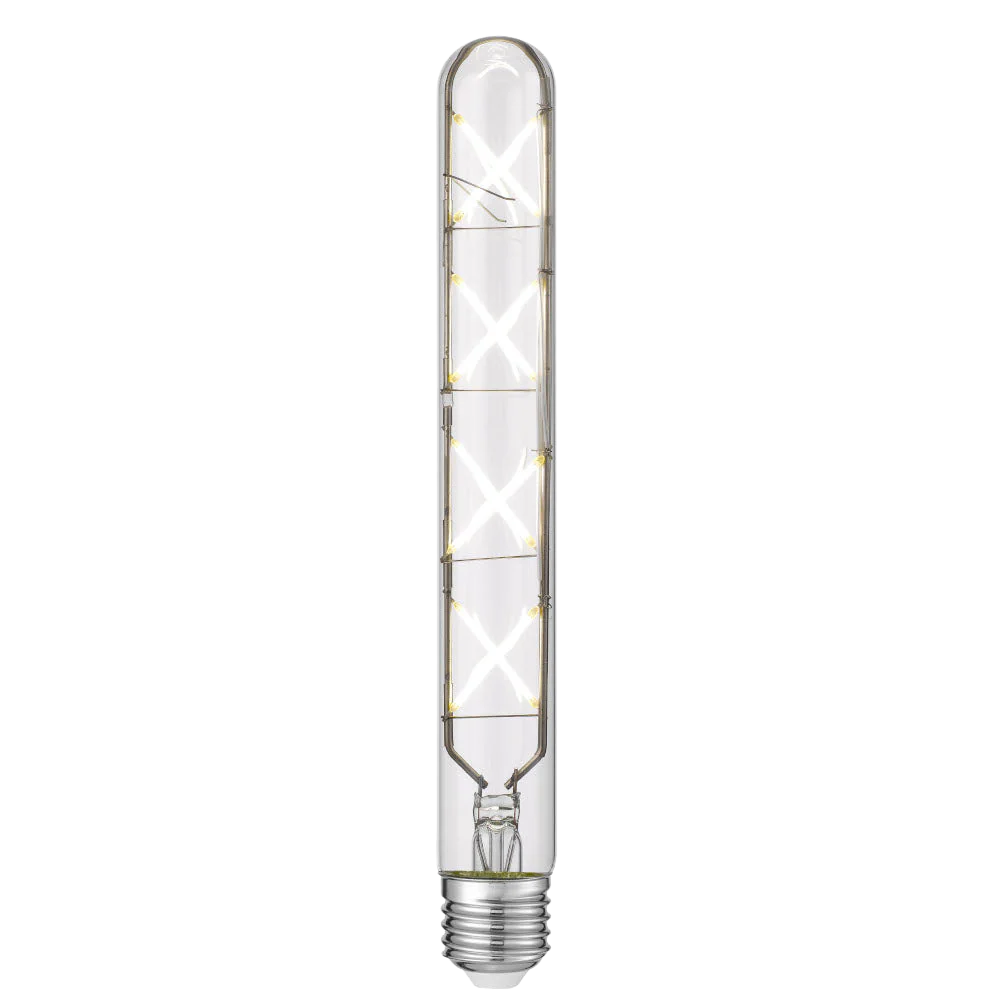 Telbix E27 T30 8W Led Tube X Globe Clear Triac Dim 2400K - Image 3