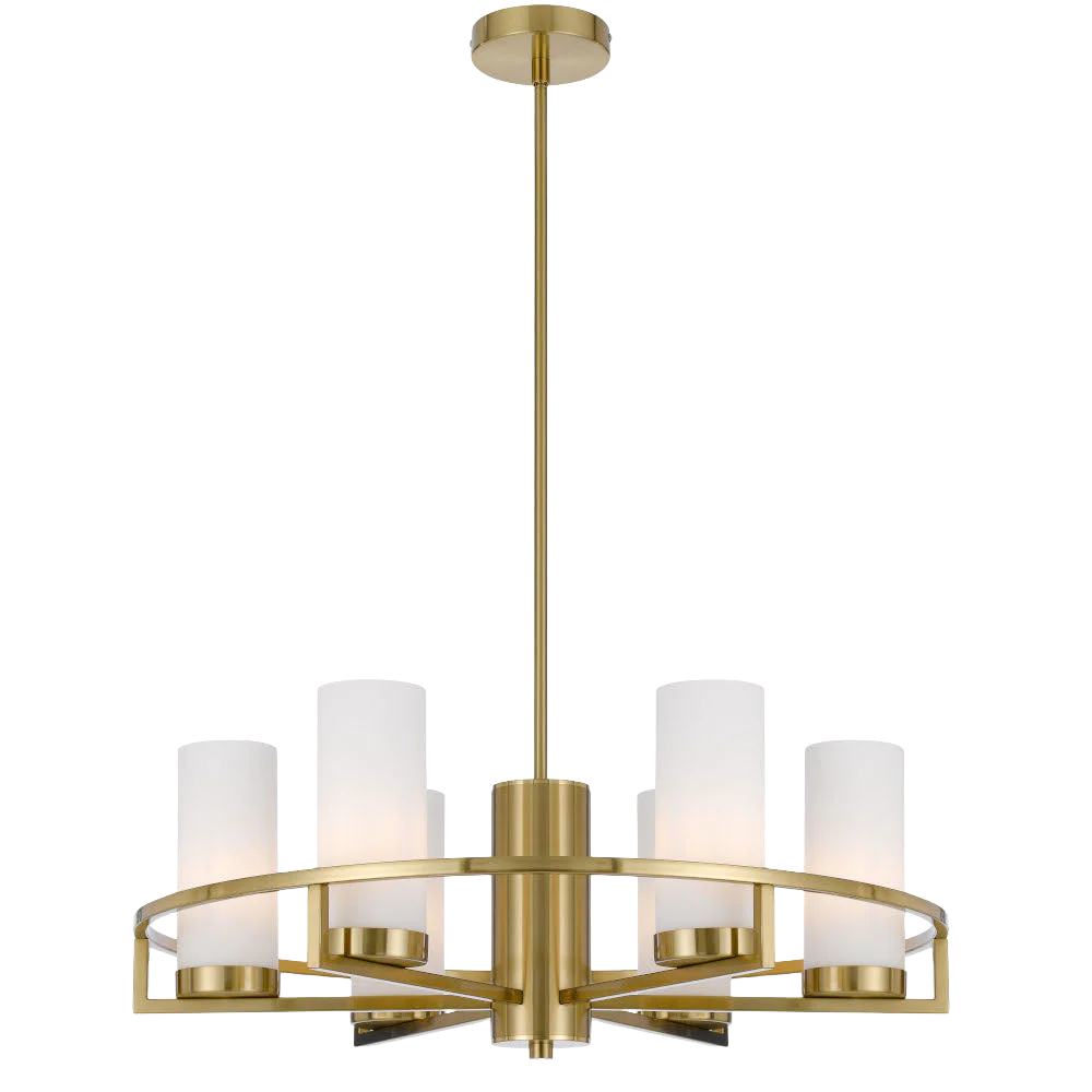 Telbix Eamon 6 Lights Pendant Brass