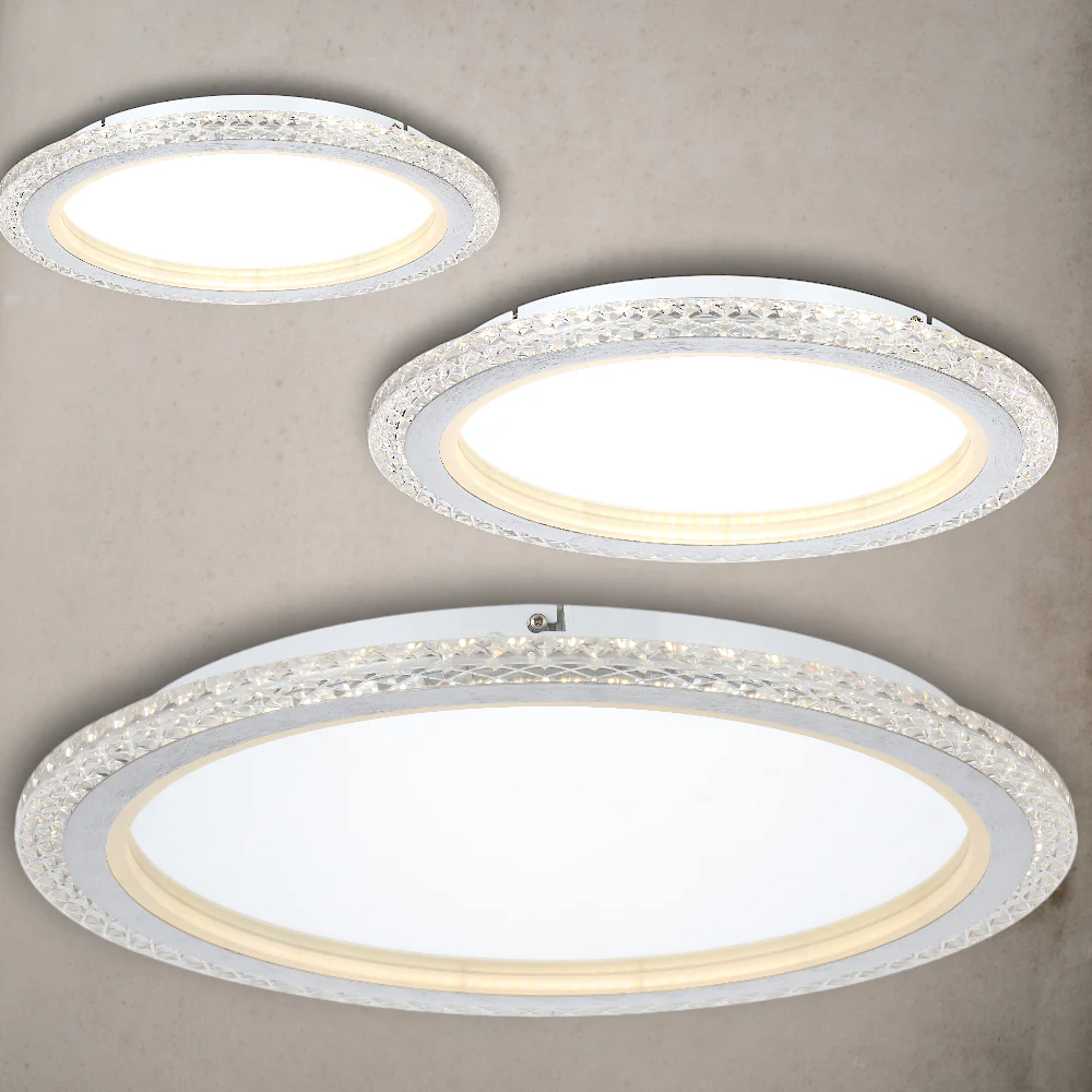 Telbix Elie 30 12W Led Oyster 3CCT Non Dim Chrome - Image 2