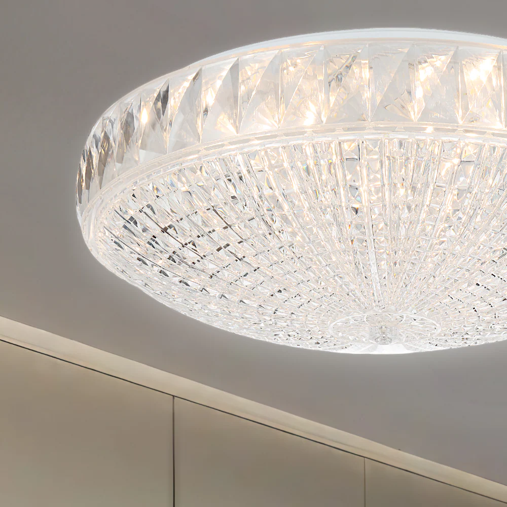 Telbix Elsee 40 32W Led Oyster 3CCT Dim Clear - Image 2