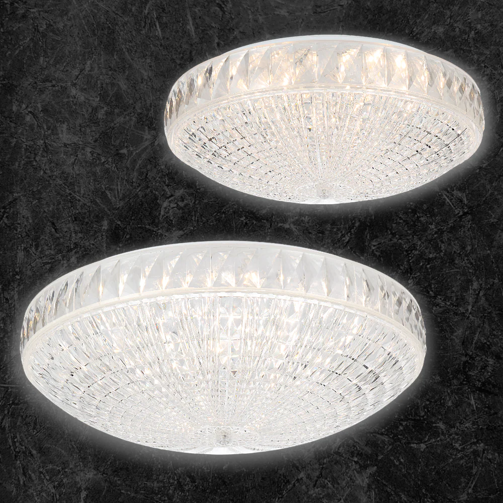 Telbix Elsee 50 48W Led Oyster 3CCT Dim Clear - Image 2