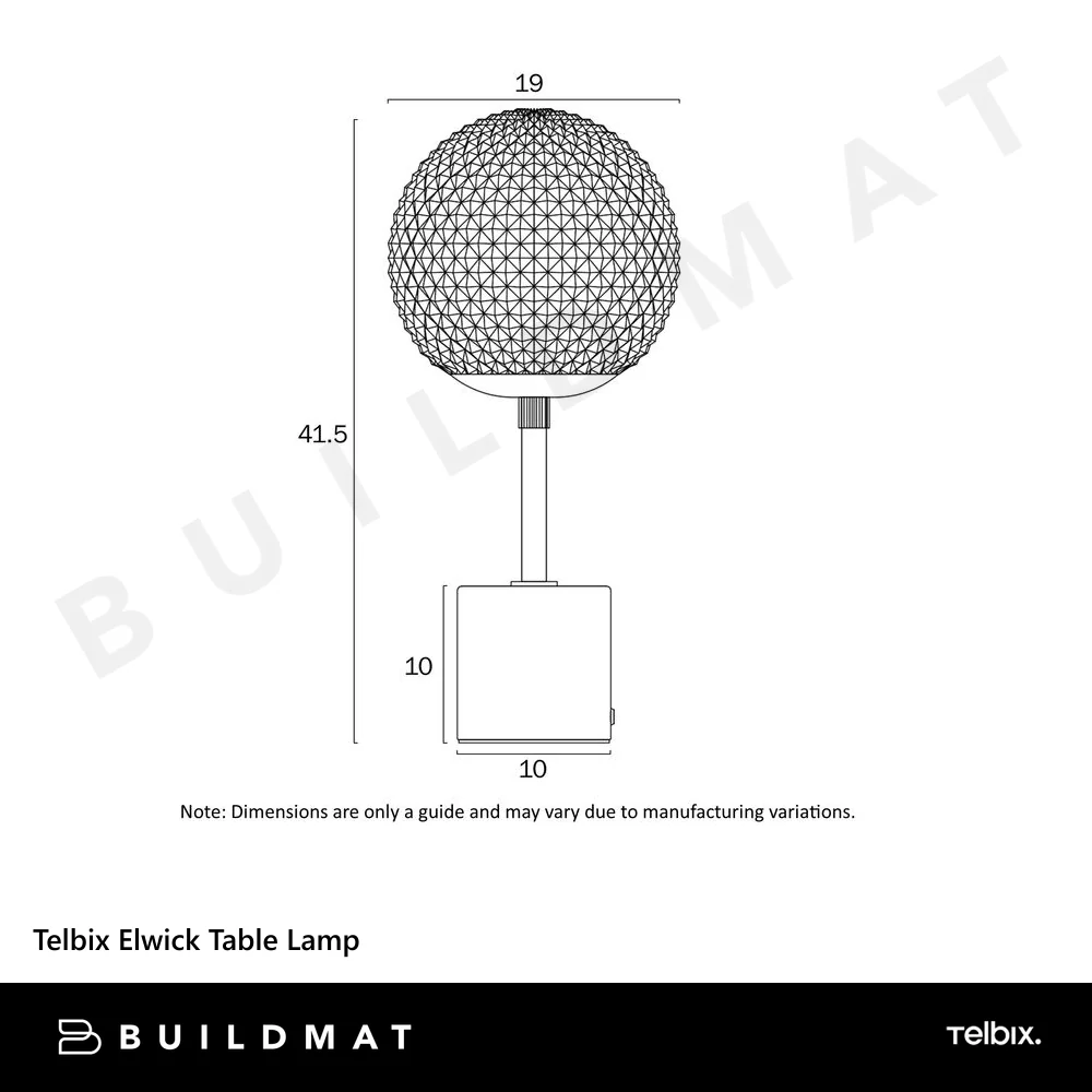 Telbix Elwick Table Lamp Green - Image 7