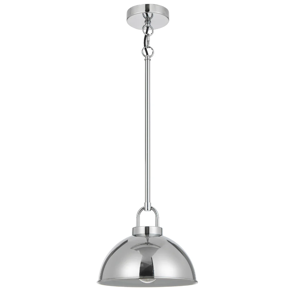 Telbix Emerson 25cm Pendant Chrome - Image 2