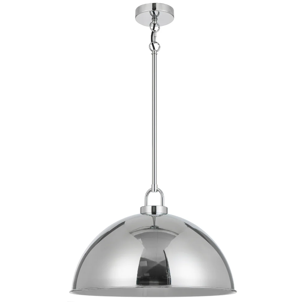 Telbix Emerson 45cm Pendant Chrome - Image 2