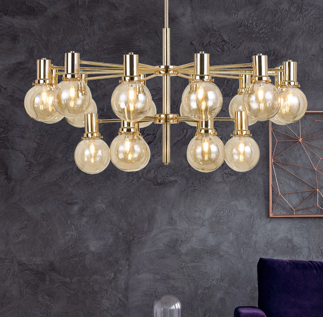 Telbix Escoda 18LT Pendant Gold - Image 2