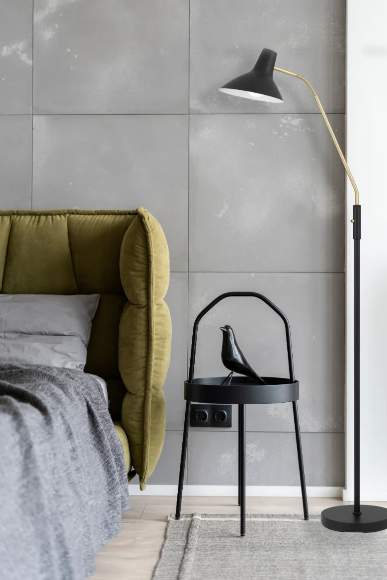 Telbix Farbon Floor Lamp Black - Image 2
