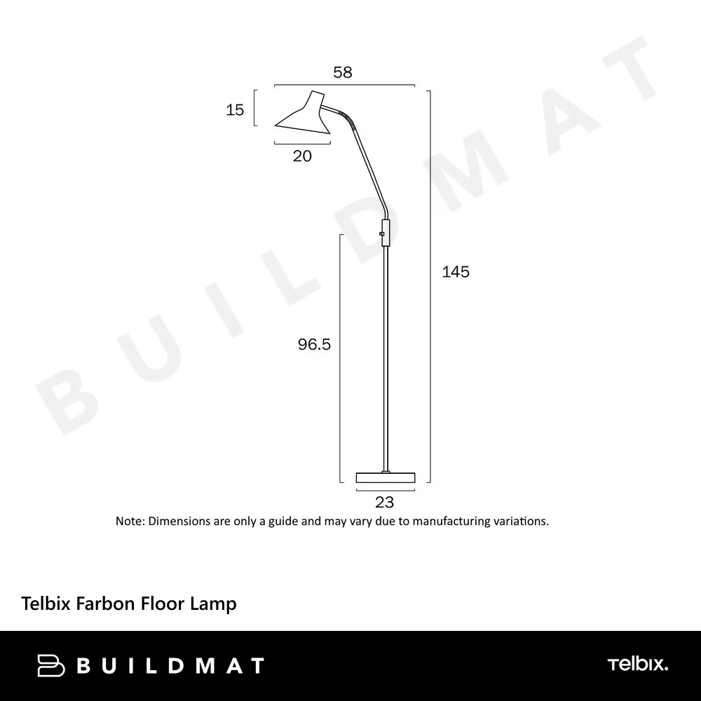 Telbix Farbon Floor Lamp Blue - Image 6