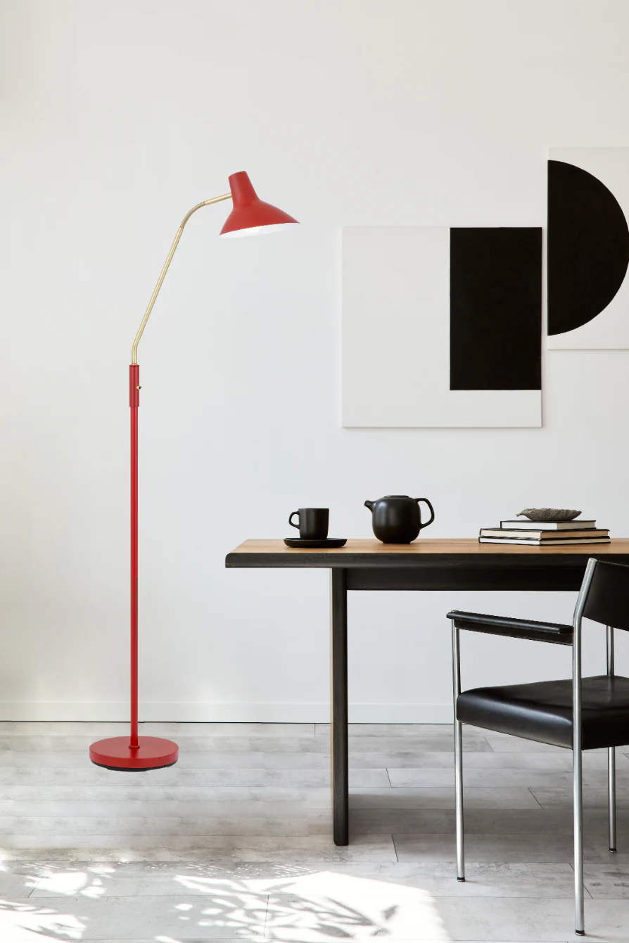 Telbix Farbon Floor Lamp Red - Image 2