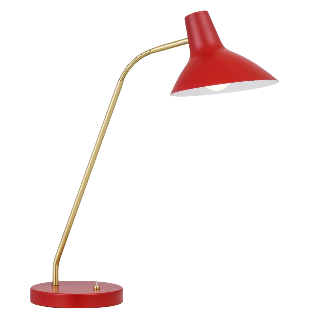 Telbix Farbon Table Lamp Red - Image 3