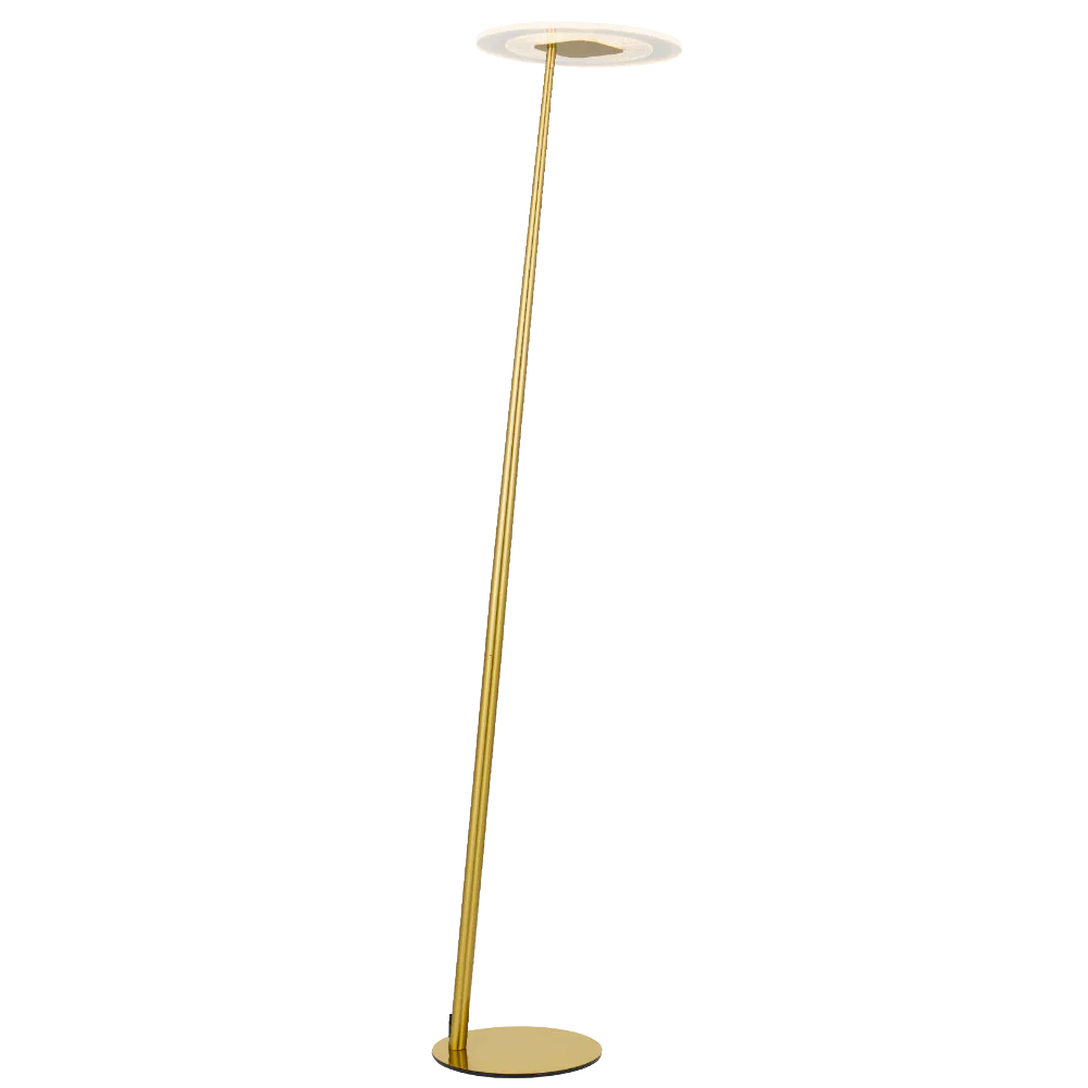 Telbix Faro Floor Lamp Antique Gold - Image 3