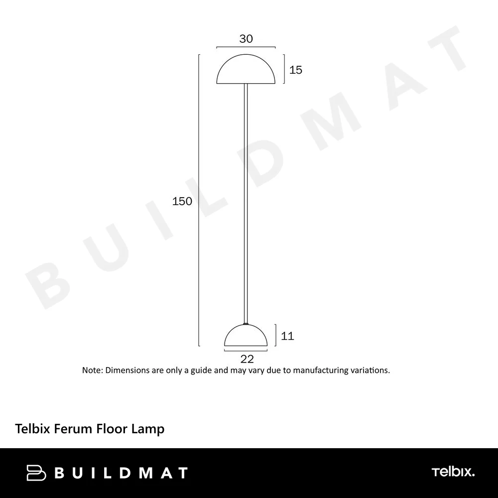 Telbix Ferum Floor Lamp Rust - Image 6