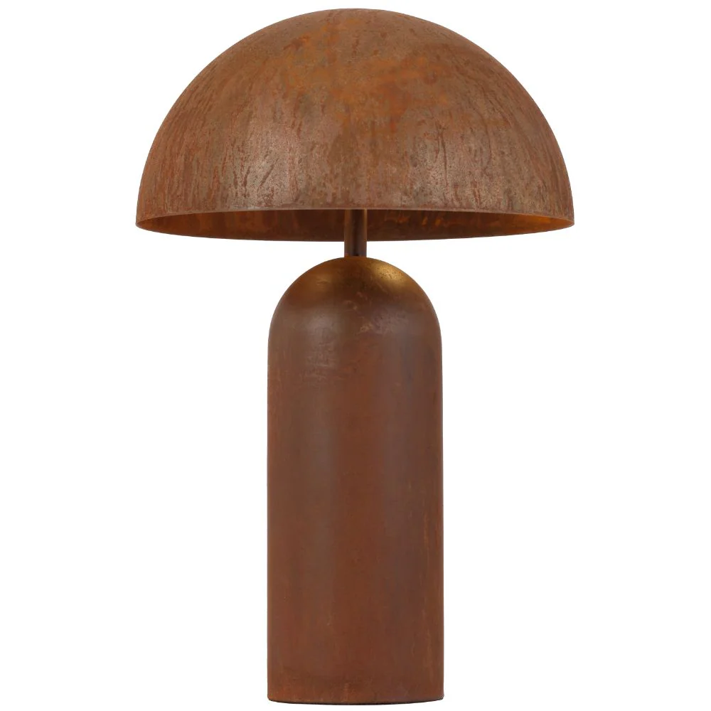 Telbix Ferum H46 Table Lamp Rust - Image 2