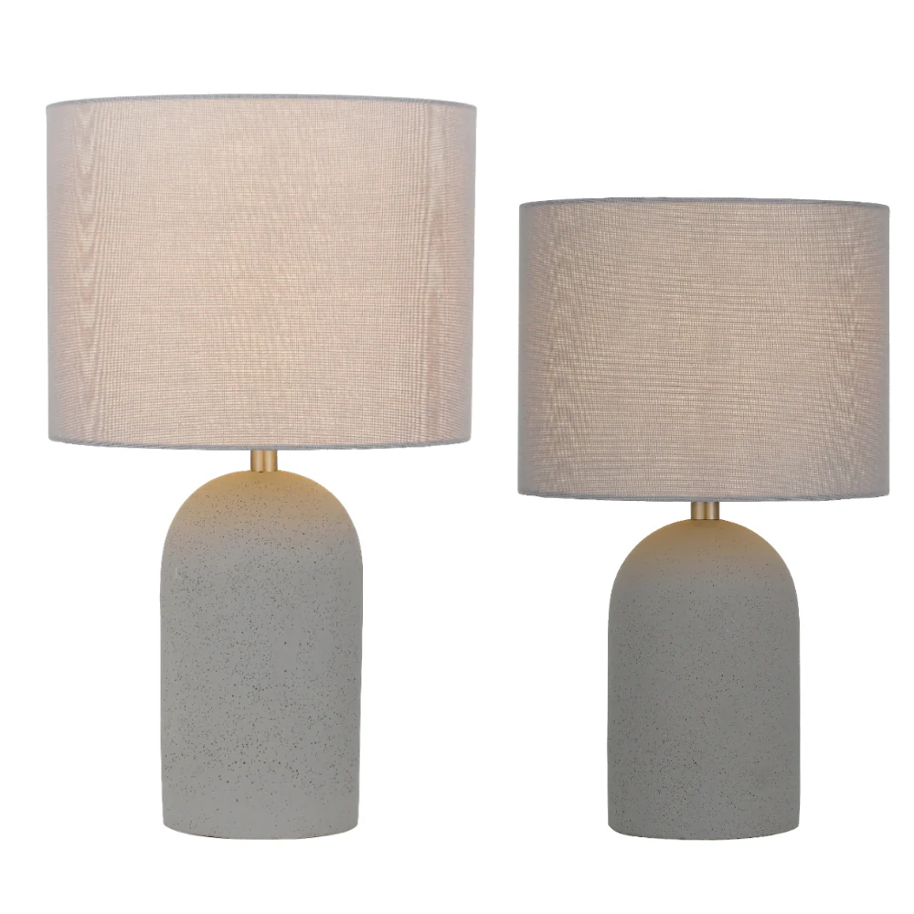 Telbix Fevik Table Lamp Medium Grey - Image 2