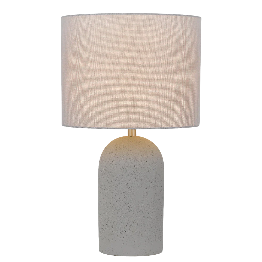 Telbix Fevik Table Lamp Medium Grey - Image 3