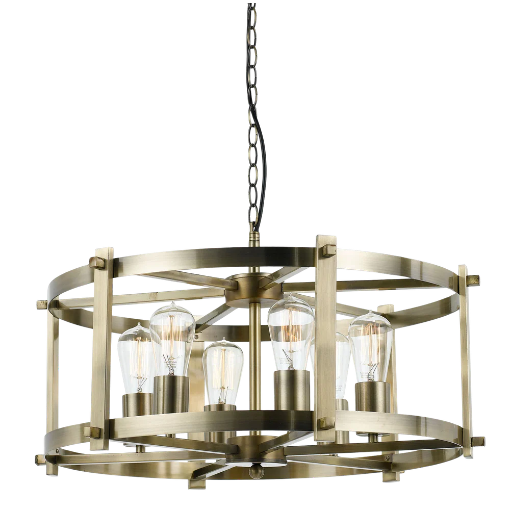 Telbix Finley 60 Pendant Antique Brass - Image 5