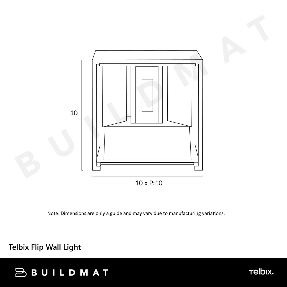 Telbix Flip Wall Light White - Image 6