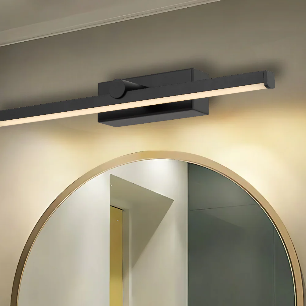 Telbix Foley 40 Vanity Wall Light Black - Image 4