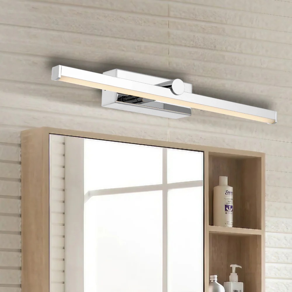 Telbix Foley 40 Vanity Wall Light Chrome - Image 2
