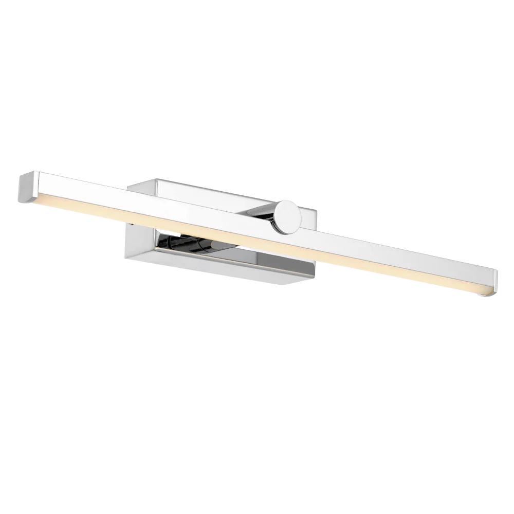 Telbix Foley 40 Vanity Wall Light Chrome - Image 3
