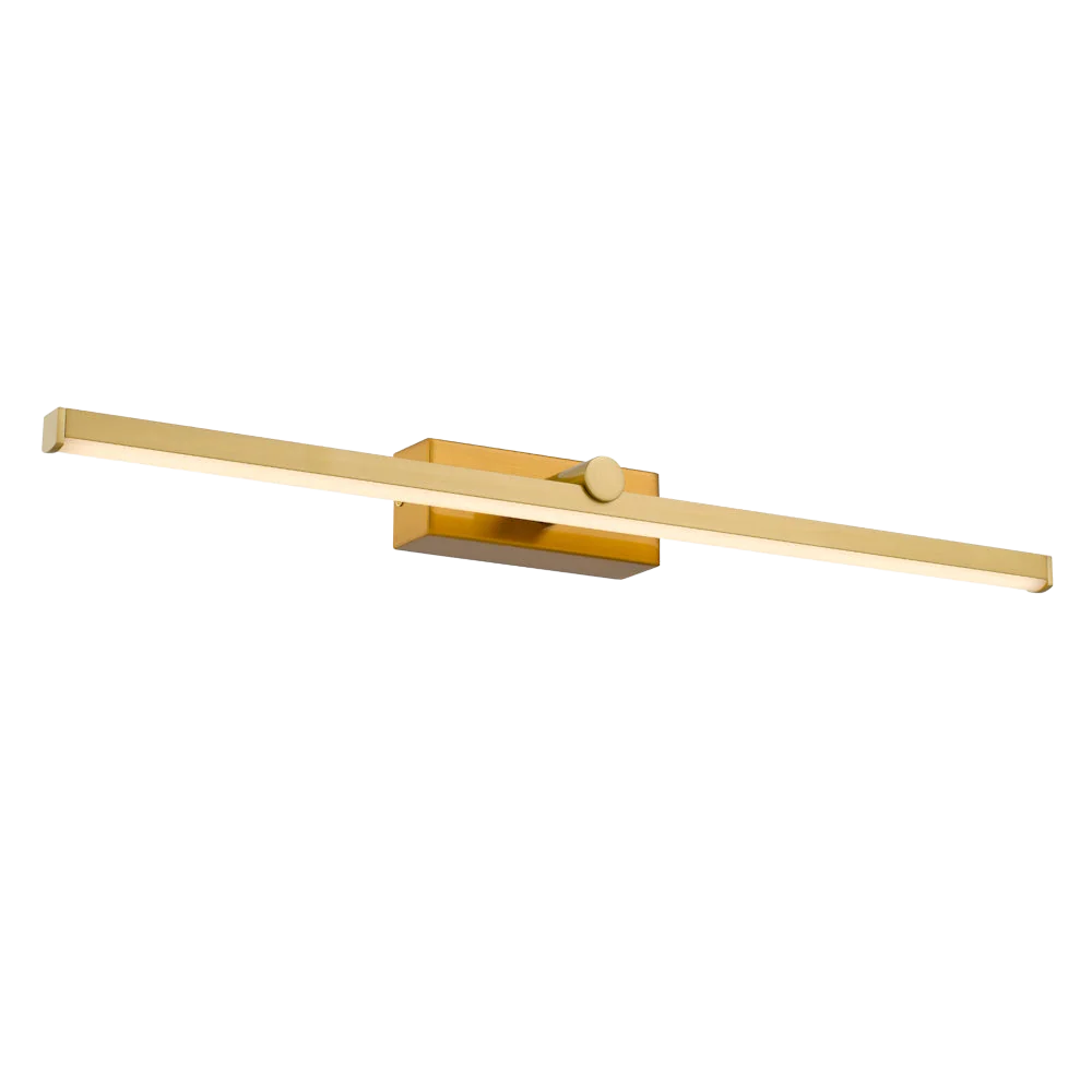 Telbix Foley 60 Vanity Wall Light Antique Gold - Image 7