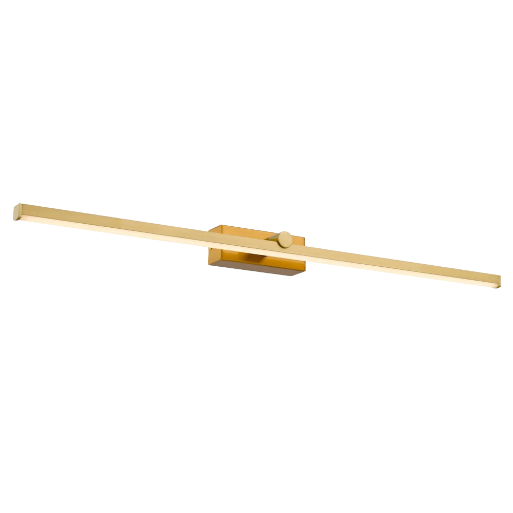 Telbix Foley 80 Vanity Wall Light Antique Gold