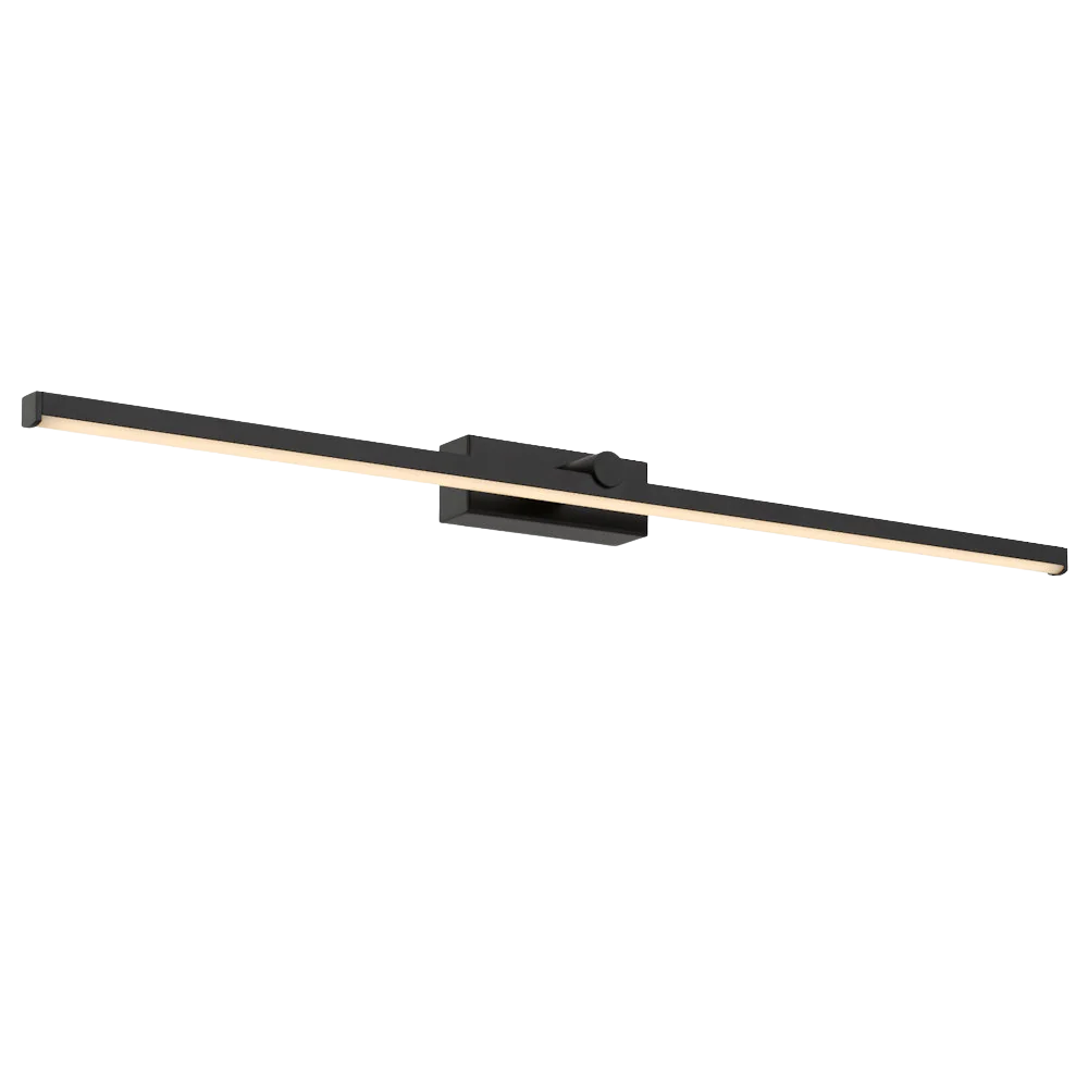 Telbix Foley 80 Vanity Wall Light Black - Image 3