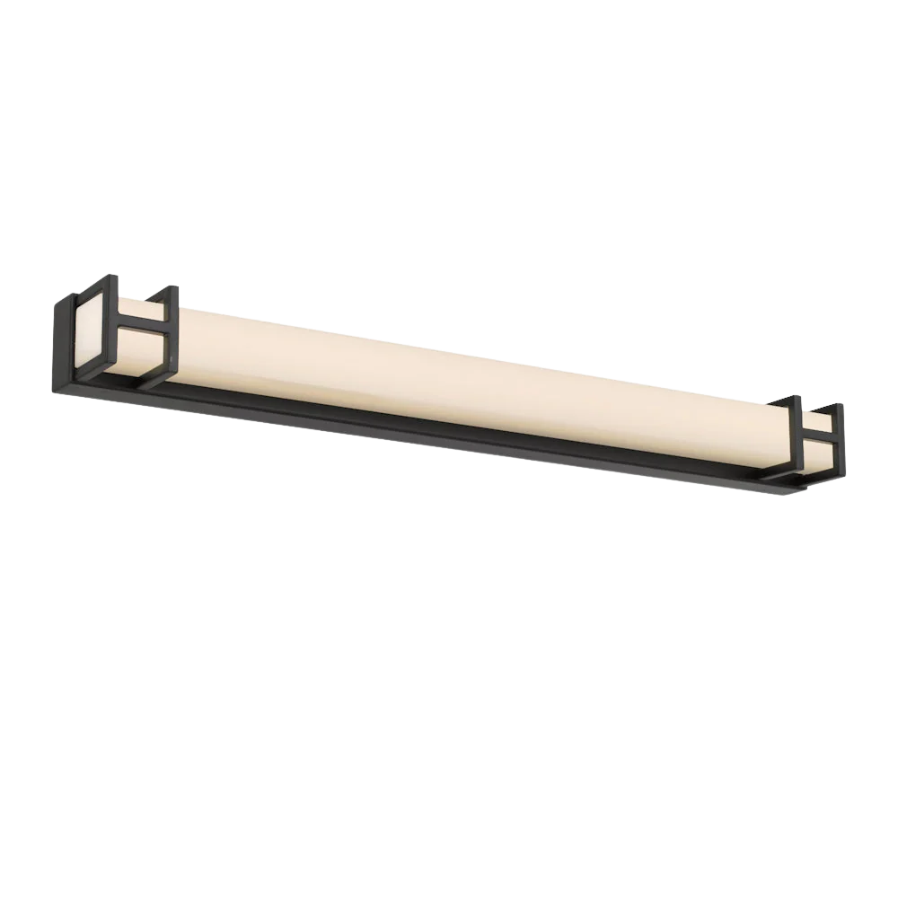 Telbix Gilson 60 Vanity Wall Light Black - Image 3