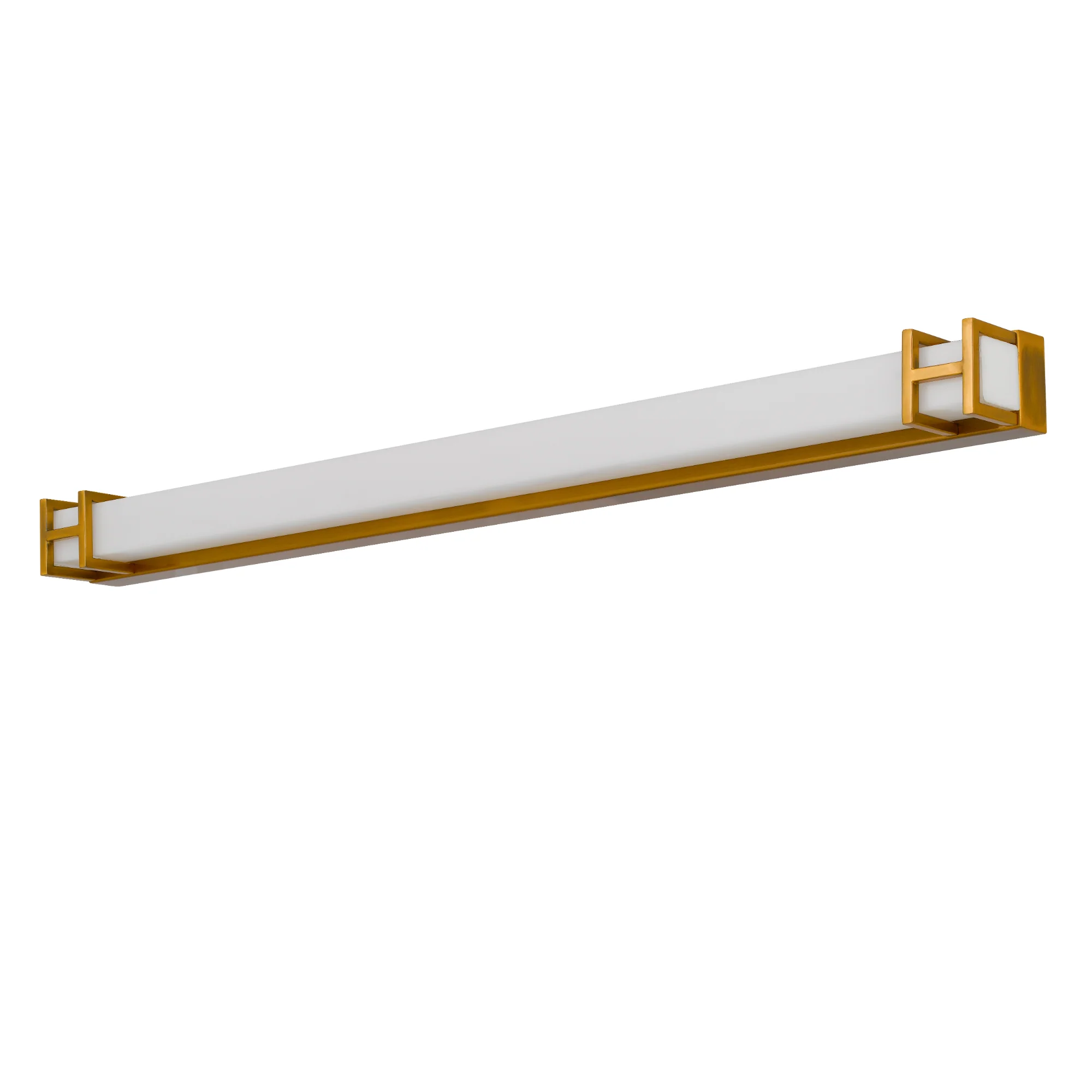 Telbix Gilson 80 Vanity Wall Light Antique Gold - Image 2