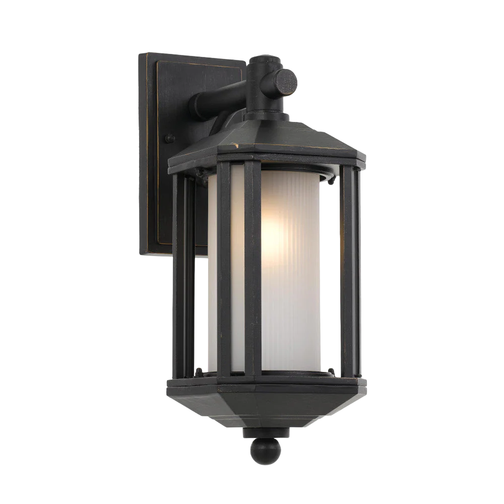Telbix Havard Exterior 155 Wall Light Black - Image 5
