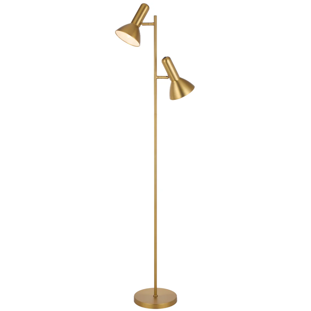 Telbix Hyvik Floor Lamp Brass - Image 4