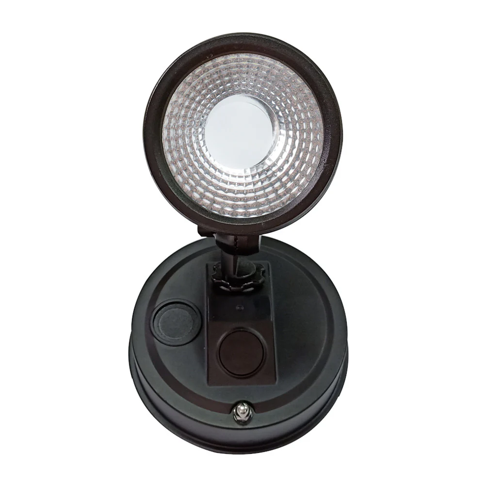 Telbix Illume Single Exterior Spot Black - Image 2