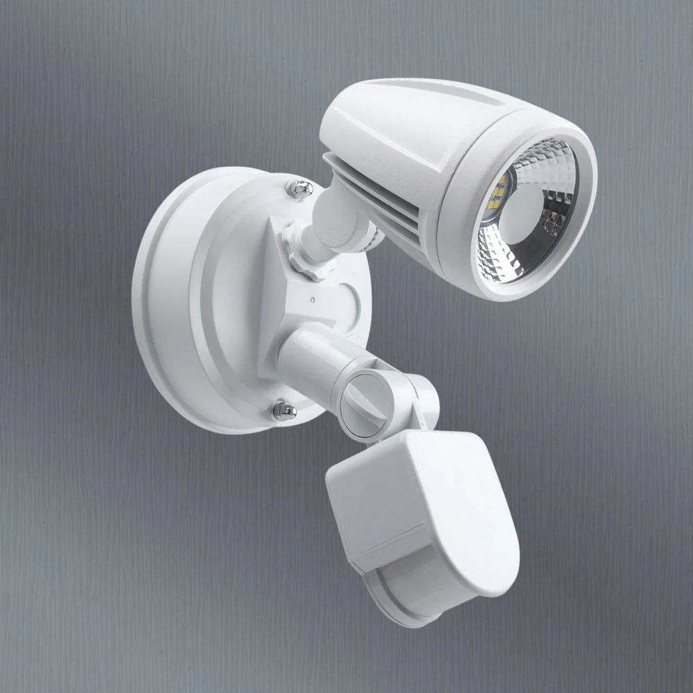 Telbix Illume Single Exterior Spot Sensor White - Image 2