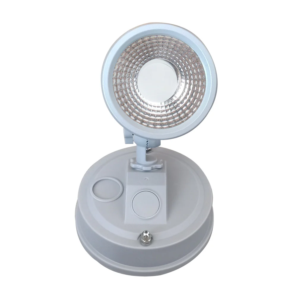 Telbix Illume Single Exterior Spot Silver - Image 2